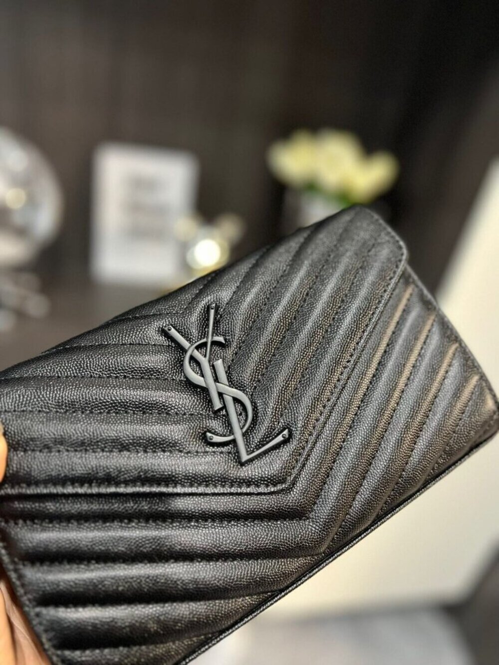Saint Laurent Envelope Chain Walle Bag